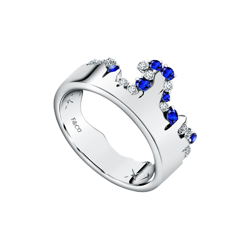 Marea Couple Ring dari Love Poetry Collection, Frank & co. x Monica Ivena