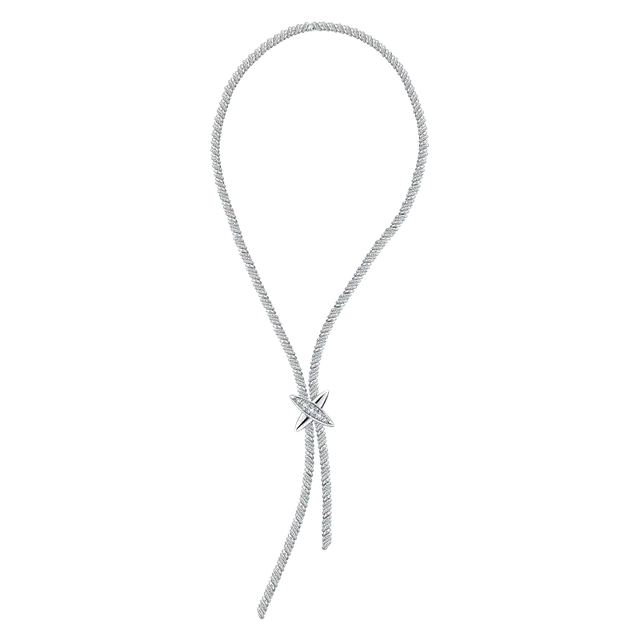 Luxury Diamond Necklace Love Poetry Karya Monica Ivena untuk Bridal Look