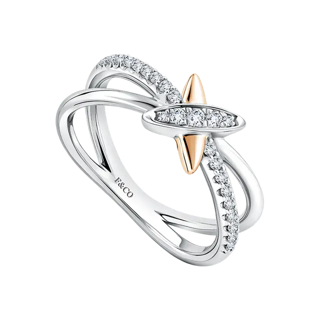 Perpaduan Model Cincin Berlian Wanita Terbaru Dalam Gaya Stacking Modern