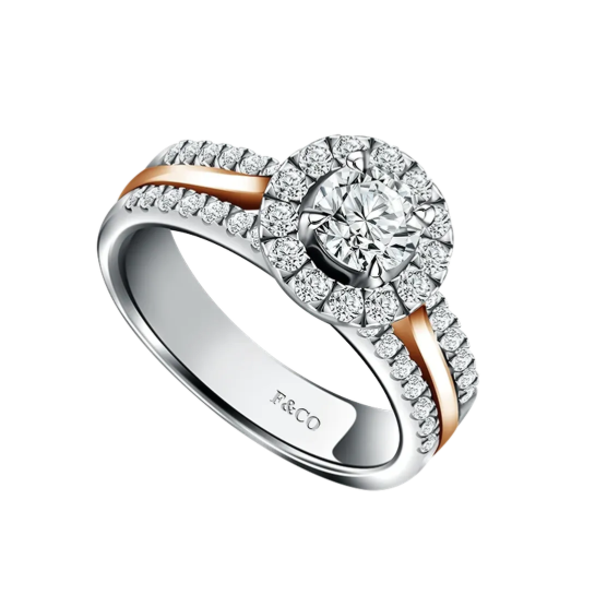 Pilihan Cincin Kawin Berlian Frank & co. Frank Fire