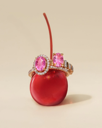 Proposal Ring dengan Pink Sapphire dari Frank & co.
