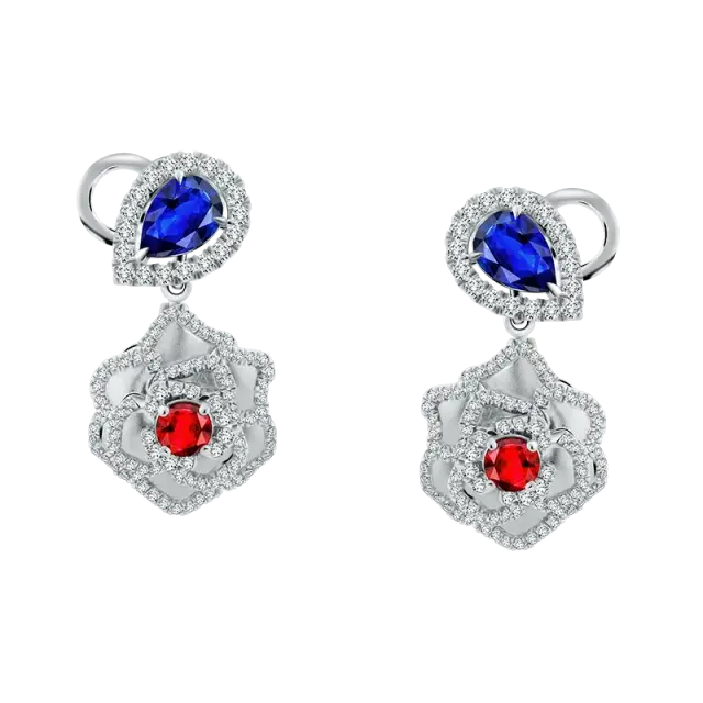 Anting Berlian Floral Frank & co. untuk Tampilan Feminin