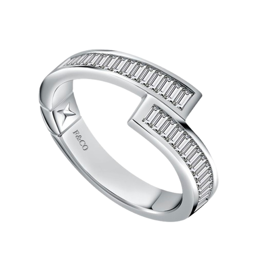 Pesona Berlian Pada Couple Ring Untuk Wanita dari Frank & co.