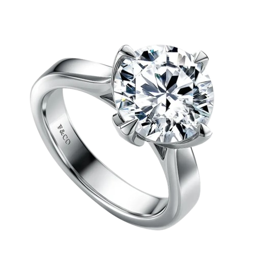 Pesona Diamond Solitaire Ring Frank Fire