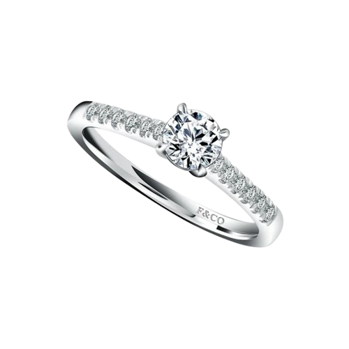 Berbagai Pilihan Cincin Tunangan Berlian Kecil Mewah Frank & co.