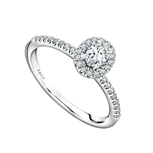 Keindahan Bentuk Berlian Promise Ring Love Poetry