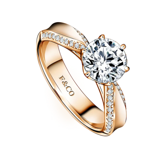 Cincin Berlian Wanita Frank Fire dari Frank & co.