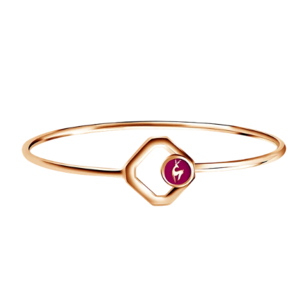 Bangle dari Frank & co. yang Elegan dengan Balutan Gold 18k