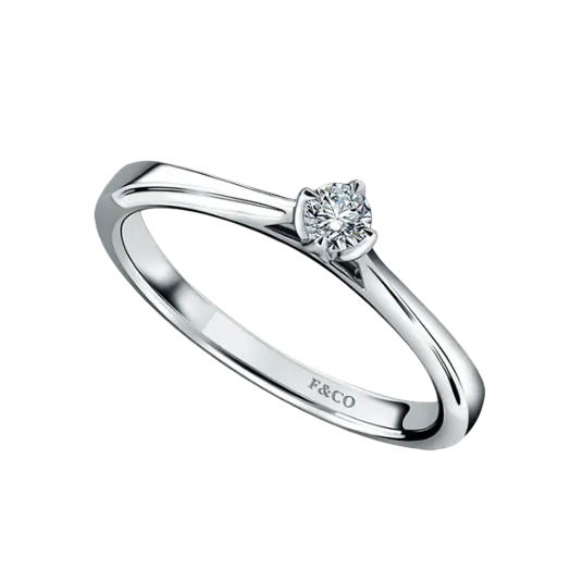 Model Cincin Berlian Frank & co. dari Koleksi Timeless