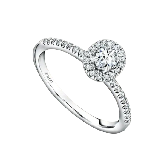 Keindahan Natural Diamond Cut yang Presisi pada Promise Ring Frank & co.