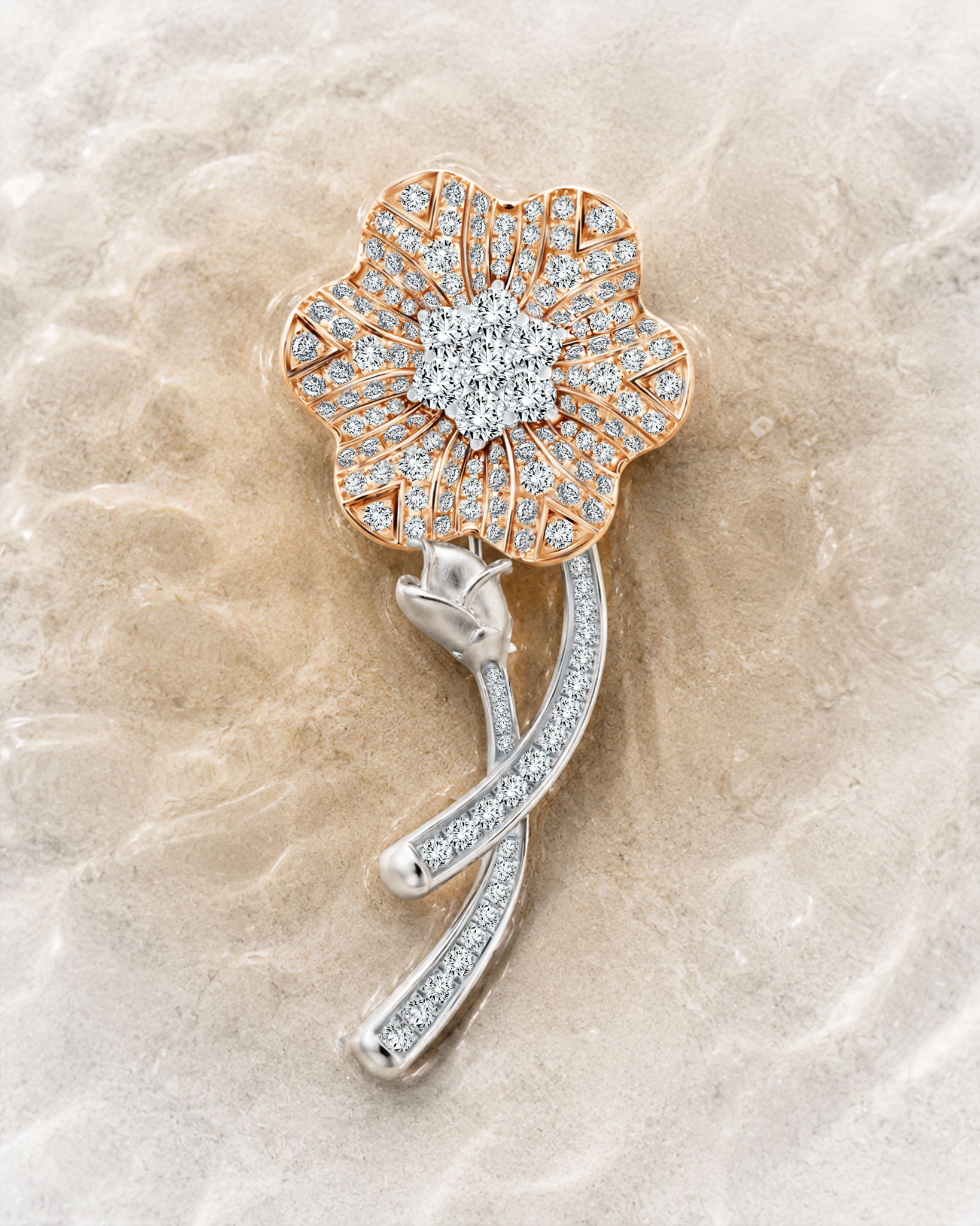 High Jewellery Frank & co. Lily Brooch yang Menyempurnakan Penampilan Kamila