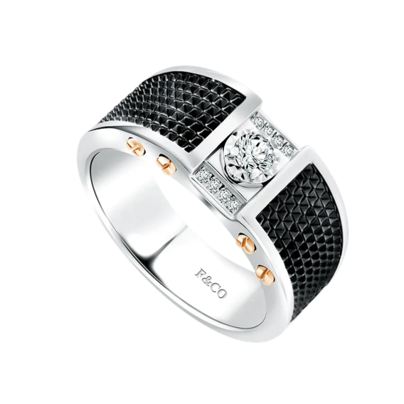 Cincin Pria dari Frank & co. yang Elegan