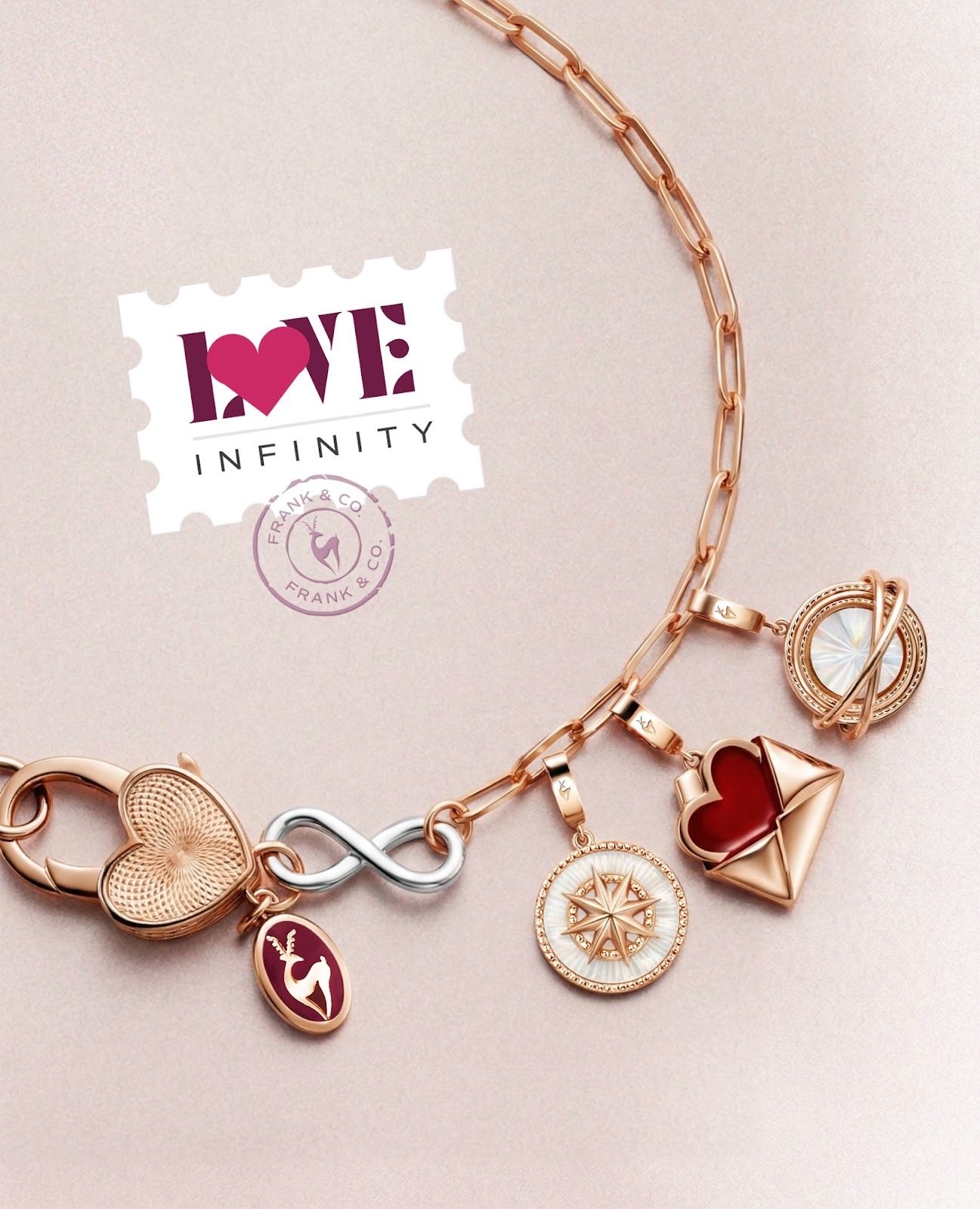 Desain Liontin Gelang Love Terbaru dari Frank & co.