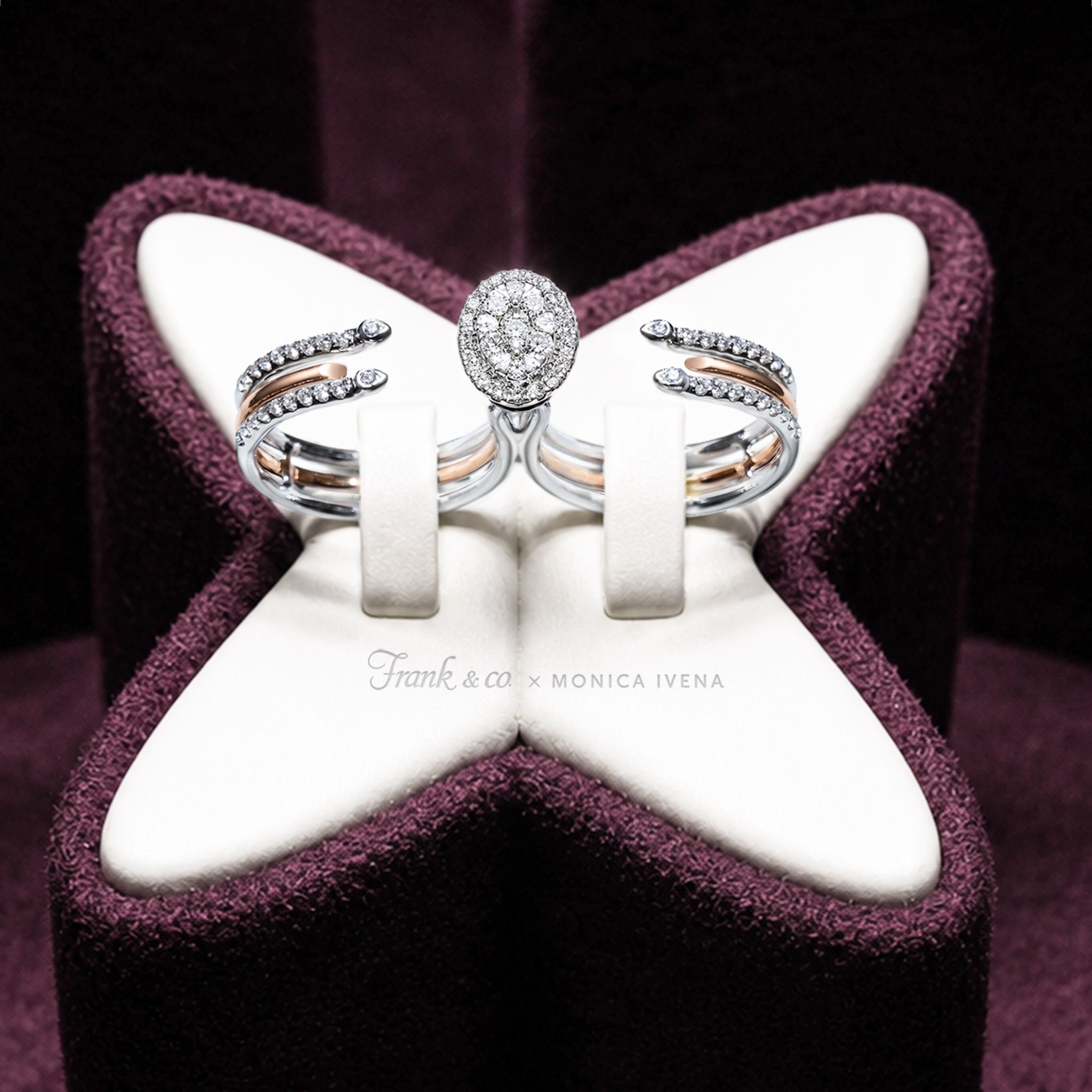 Diamond Rings Terbaru Hadir di Koleksi Love Poetry Frank & co. x Monica Ivena