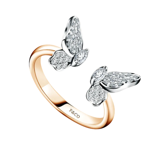 Rekomendasi Cincin Berhiaskan Kupu-Kupu yang Manis dari Frank & co. Koleksi Flutter