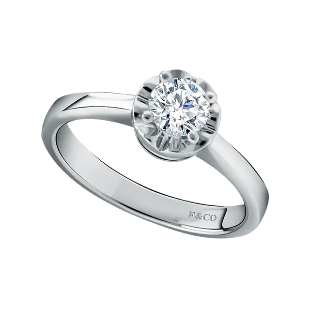 Engagement Ring Berlian Alami Frank Fire untuk Momen Pertunangan
