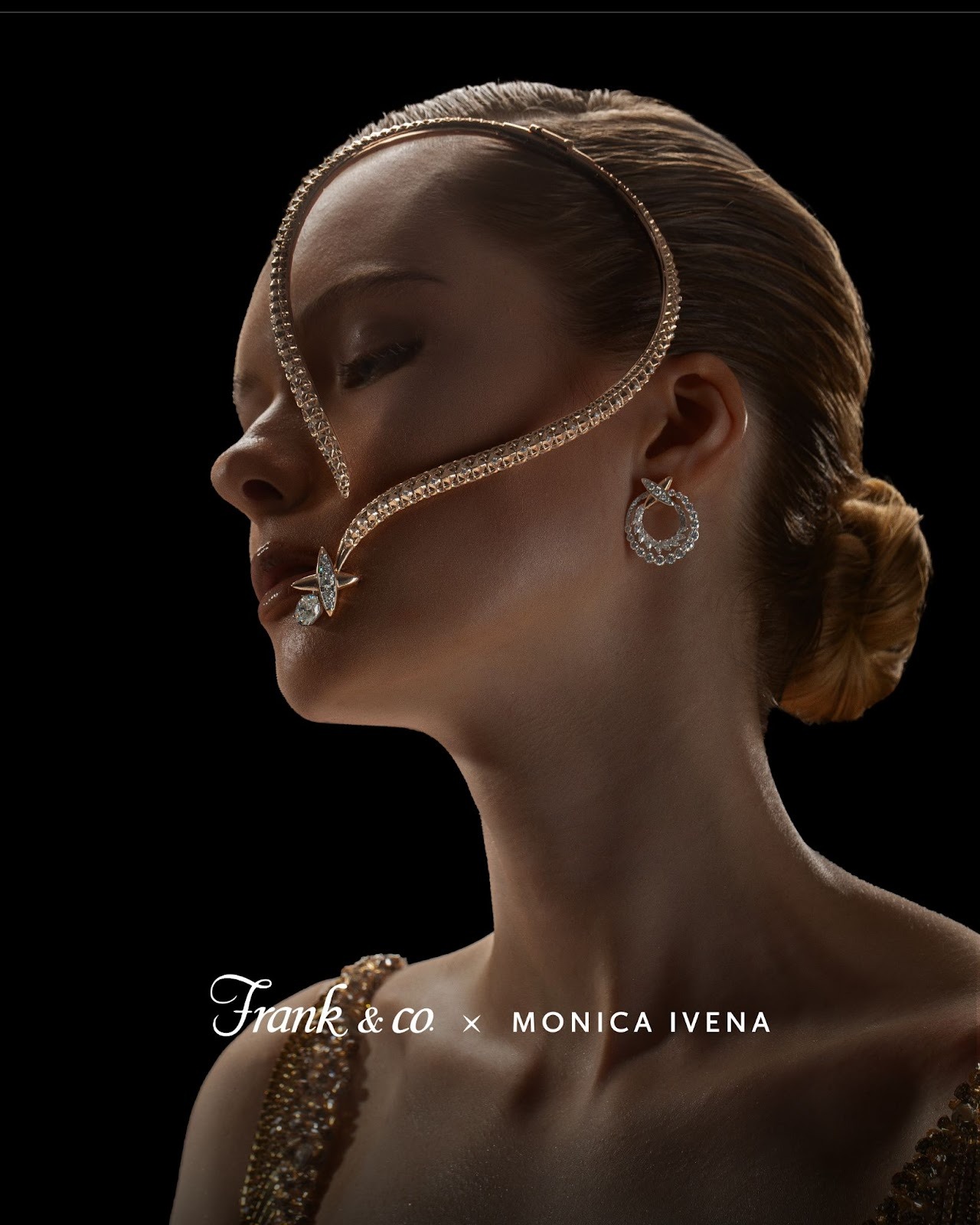 Koleksi perhiasan luxury set Monica Ivena x Frank & co. untuk mahar elegan