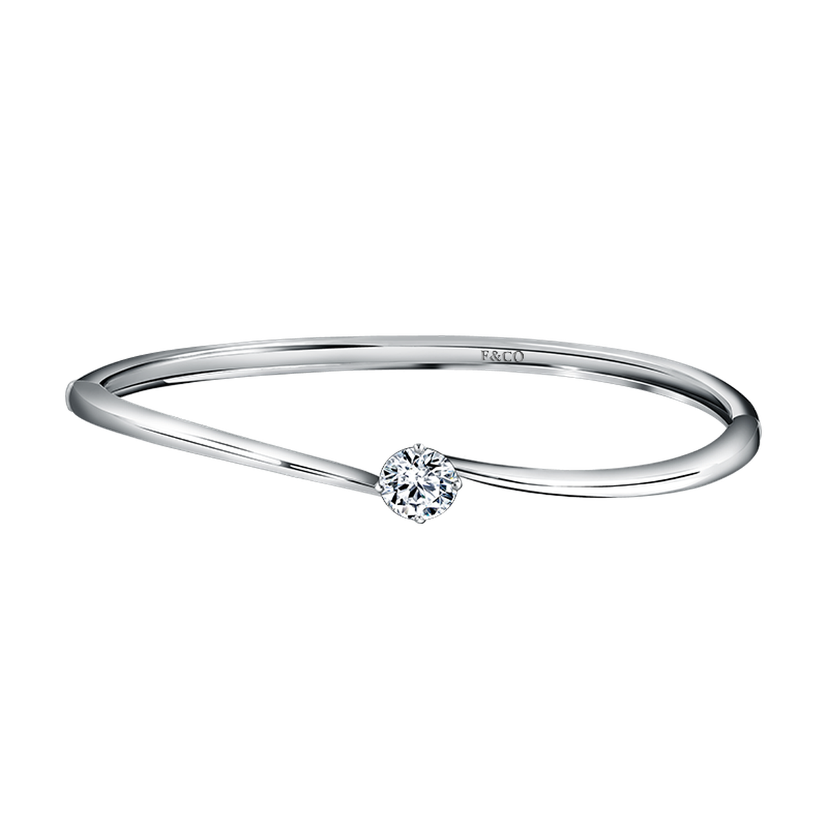 Frank Fire Benita Bangle, kilau murni keanggunan sejati.
