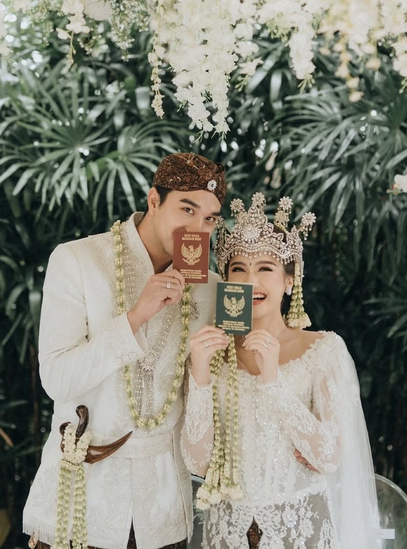 Salshabilla Adriani dan Ibrahim Risyad Memilih Cincin Nikah Custom dari Frank & co.