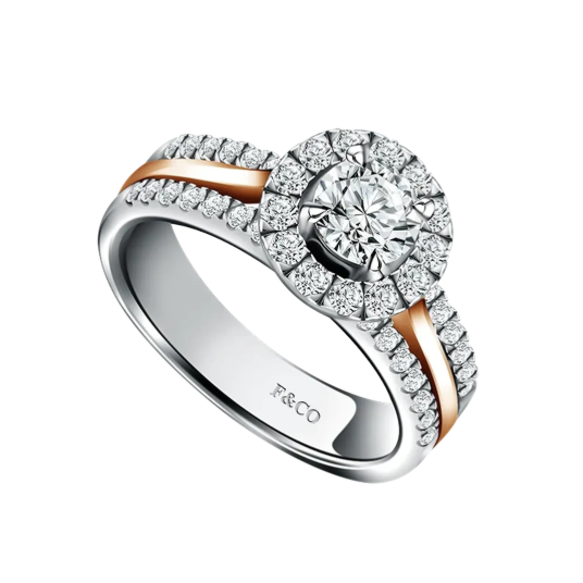 Kilau Berlian Alami pada Cincin Frank Fire dari Frank & co.