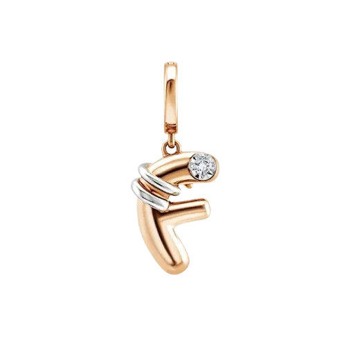 Mix and Match Charm Frank & co. dengan Gold Diamond Bracelet