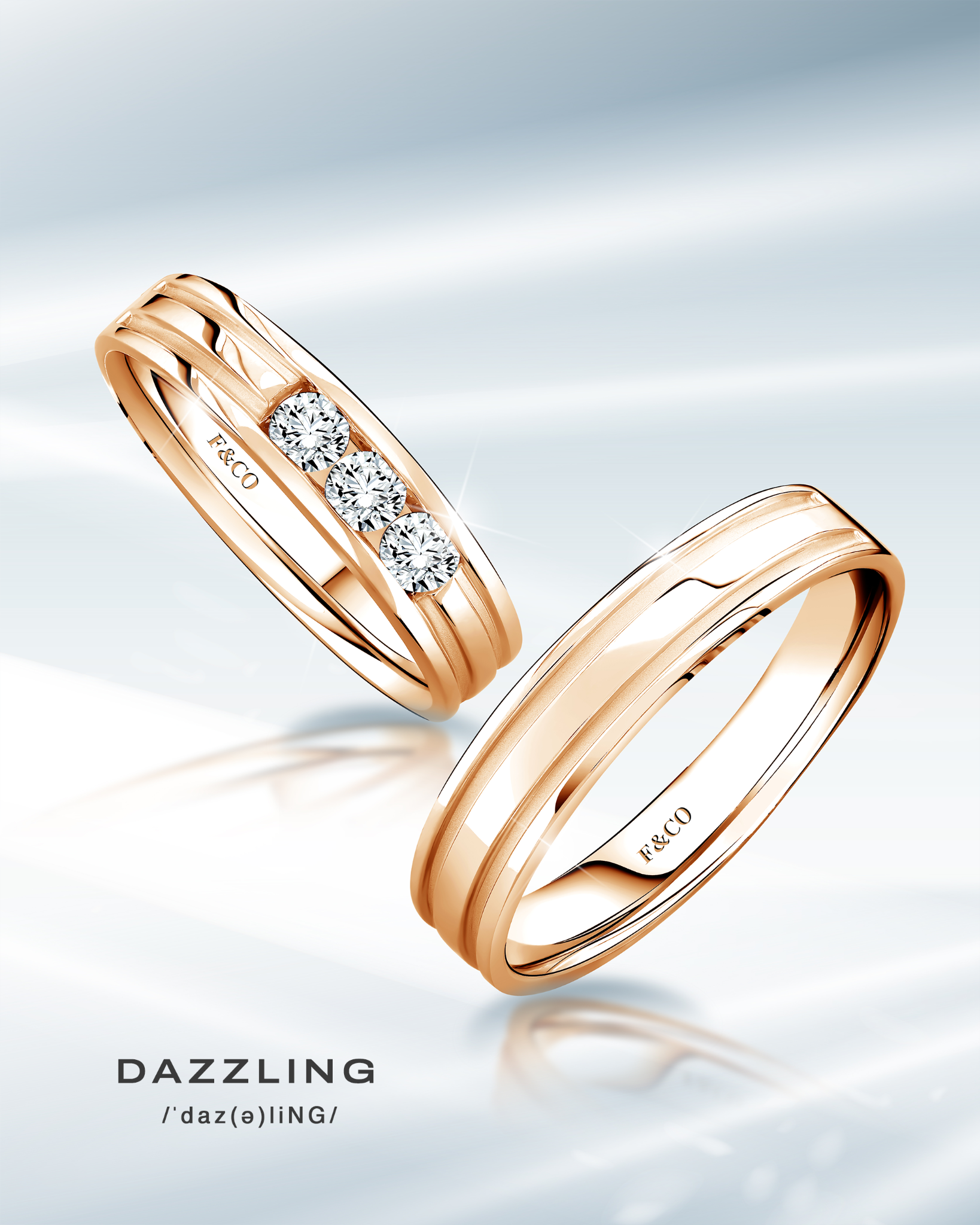 Kilau Wedding Ring yang Elegan Makin Sempurna dengan Memilih Ukuran yang Tepat