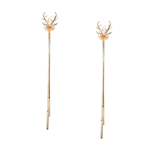 Pesona Anting Berlian Frank Deer dengan Simbol Rusa Elegan