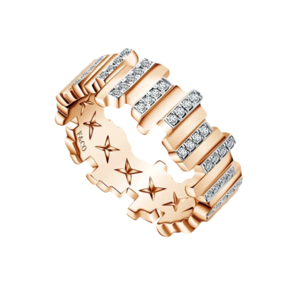 Model Cincin Kawin Berlian dari Koleksi Love Poetry Frank & co.