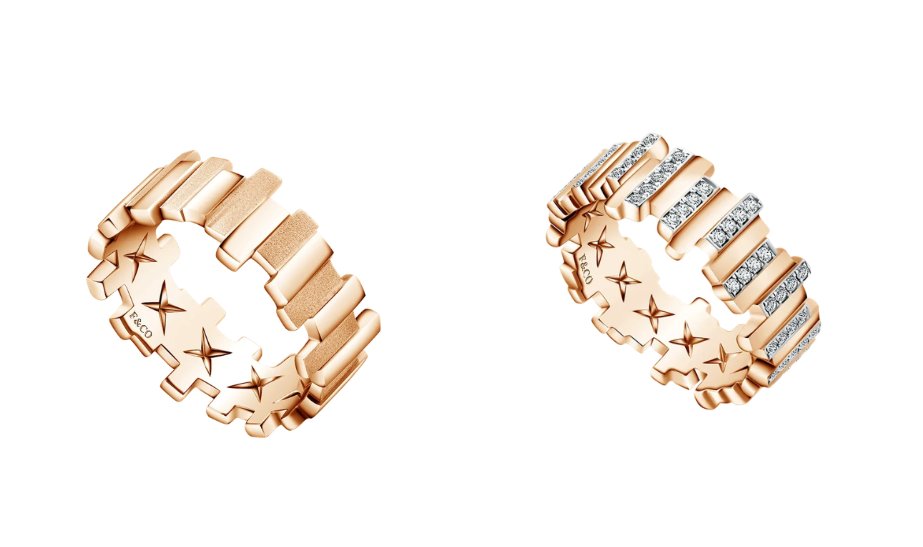 Cincin Couple dari Frank & co. Love Poetry x Monica Ivena