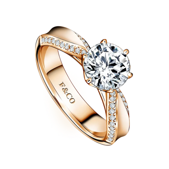 Cincin Solitaire Frank Fire dari Frank & co.