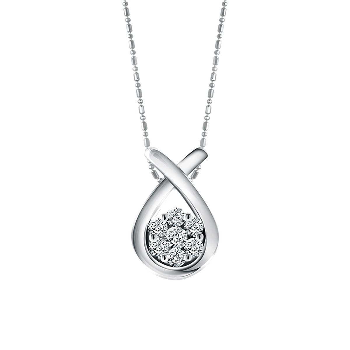 Pilihan Diamond Pendant Hati dari Frank & co.