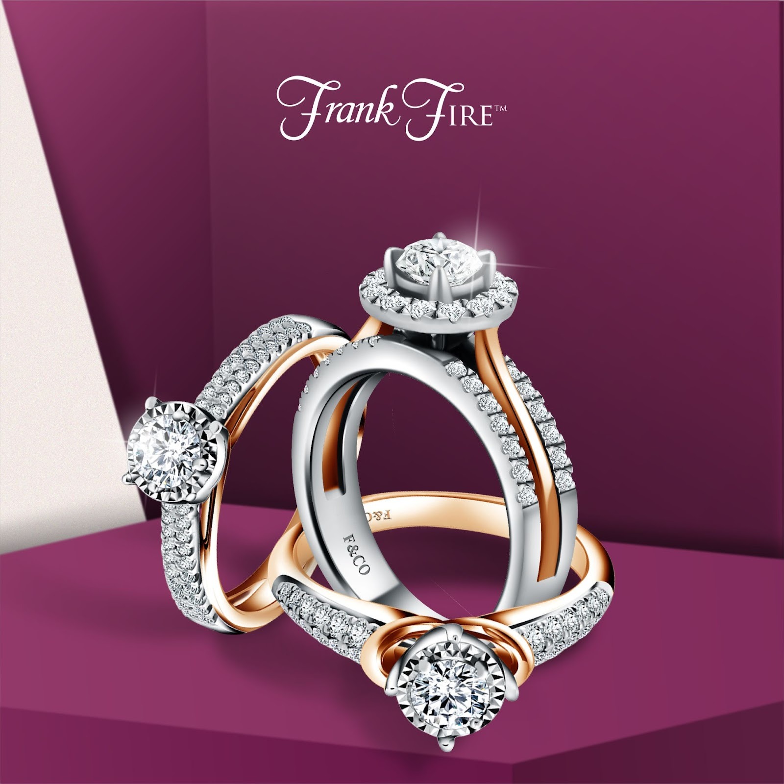 Cincin berlian Frank Fire simbol cinta abadi dan warisan berharga