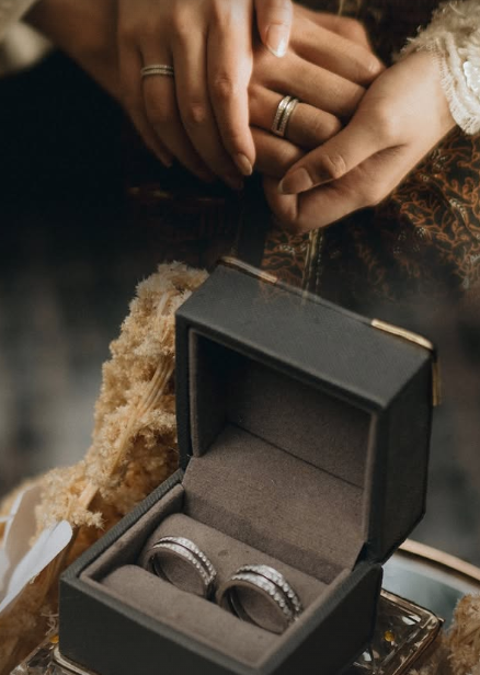 Detail Cincin Couple Custom dari Salshabilla Adriani dan Ibrahim Risyad