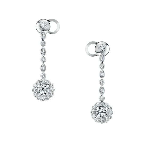 Diamond Earrings Menjuntai Frank & co. yang Menyempurnakan Penampilan Anda