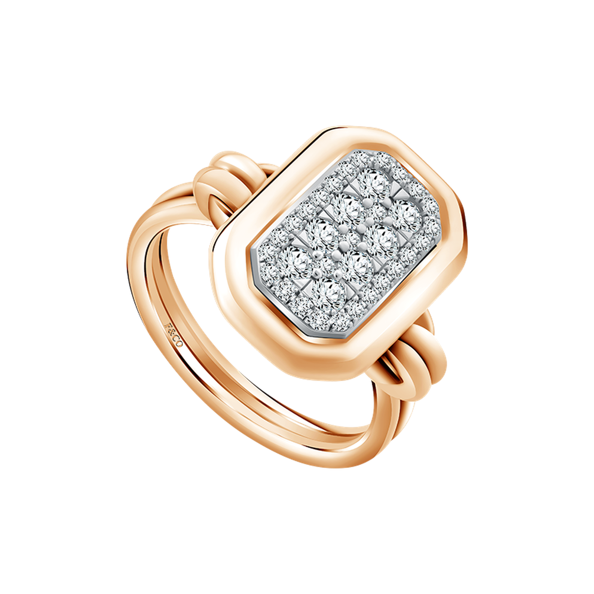 Cincin Berlian Wanita See The Light dari Frank & co.