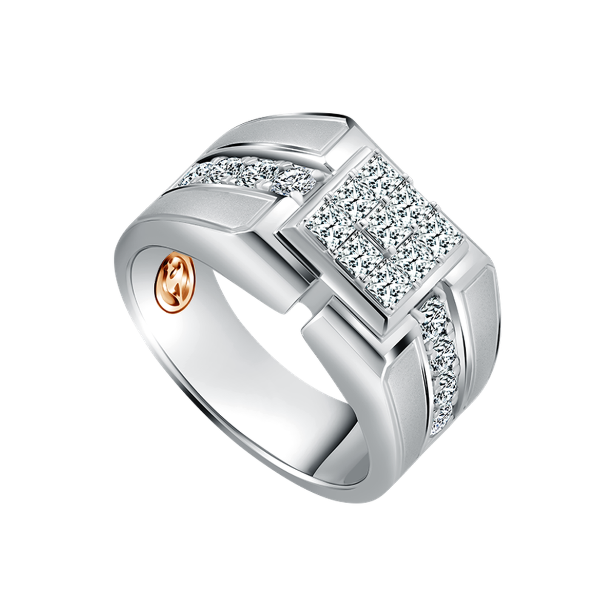 Cincin Berlian Pria Berkelas yang Layak Dijadikan Warisan Frank & co. Caliore