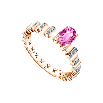 Keindahan Pink Sapphire dalam Proposal Ring Frank & co. yang Menawan