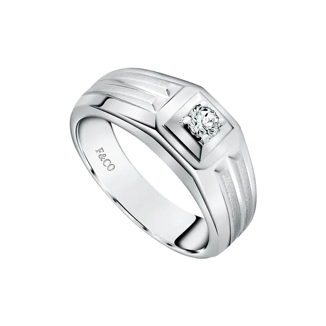Desain Cincin Pria Modern Frank & co. untuk Melengkapi Gaya Gentleman