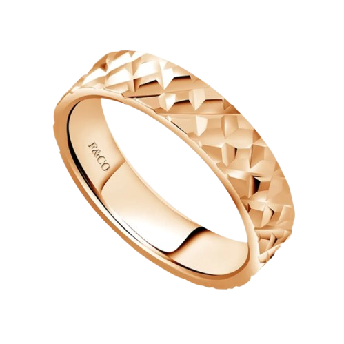 Koleksi Cincin Wanita Berbalut Rose Gold 18K