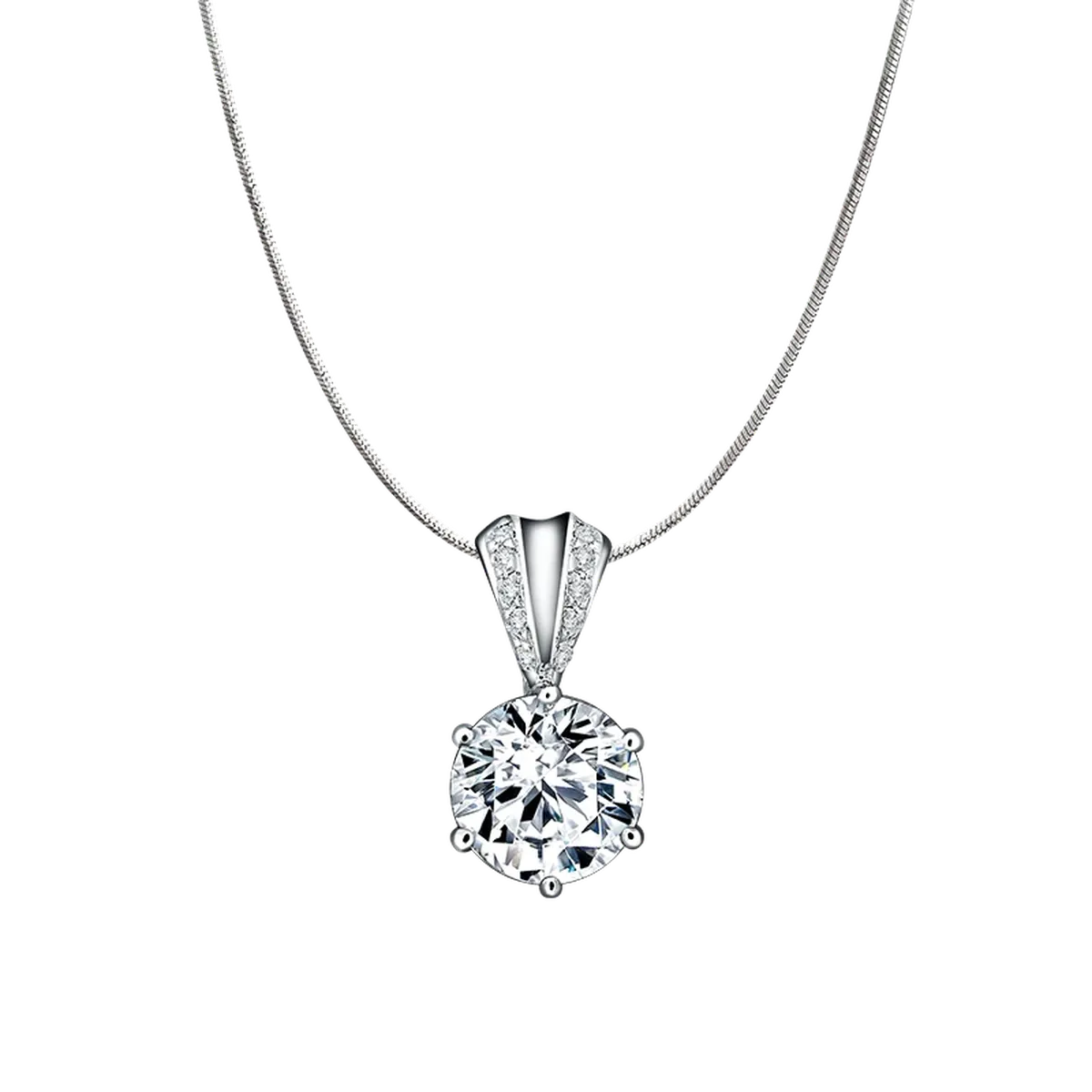 Sinari Momen Terindah Anda dengan Kilau Abadi dari Frank & co. Frank Fire Stellar Pendant.