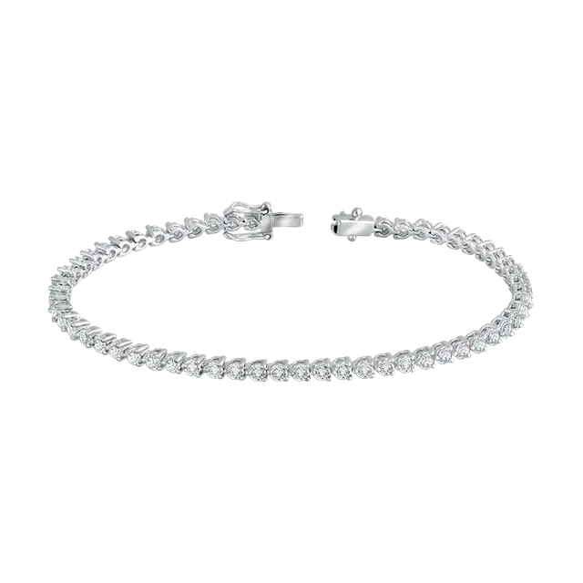 Tennis Bracelet Frank & co. Timeless dengan Deretan Berlian yang Memancarkan Pesona Mewah