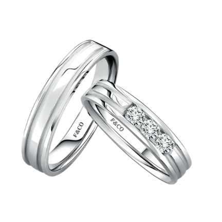 Cari Tahu Harga Cincin Nikah Sepasang Favorit Anda dari Frank & co.