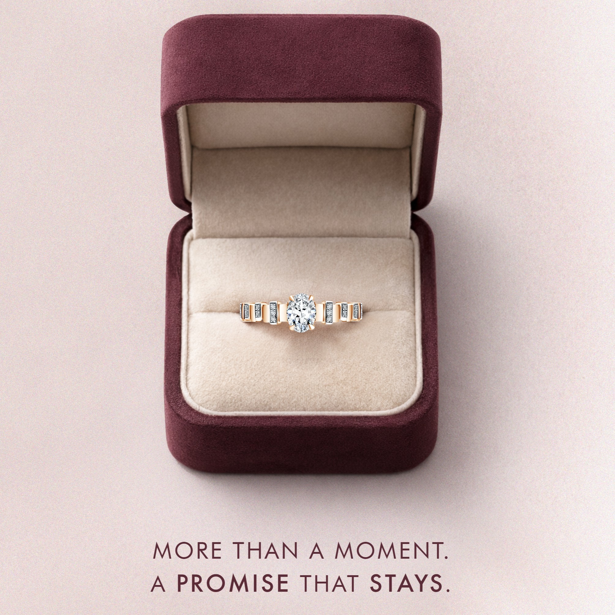 Tampilan Promise Ring Terbaru Frank & co. dengan Berlian Alami dan Potongan Oval Hingga Cushion