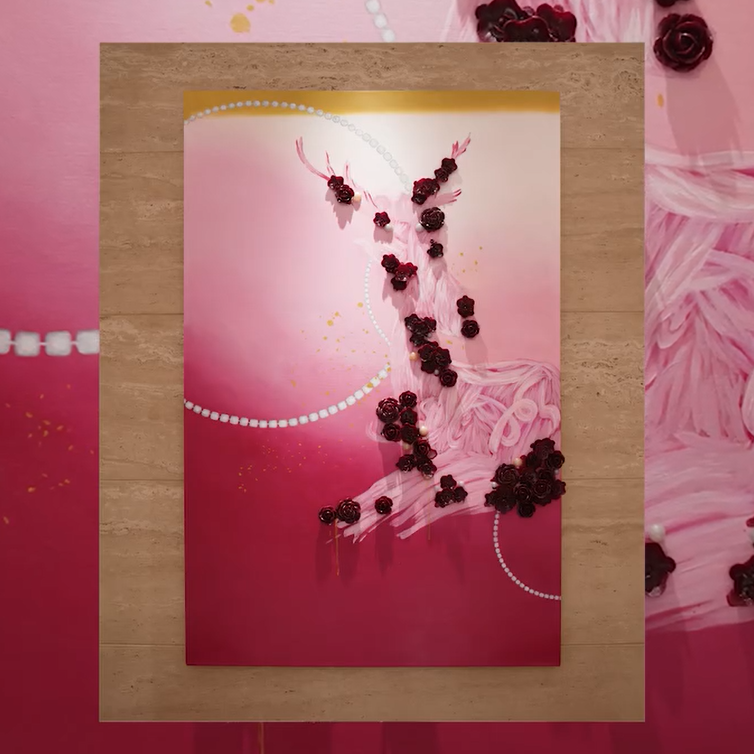 Lukisan &ldquo;The True Jewels of Life&rdquo; yang Terinspirasi dari Rusa Ikonik Koleksi Frank Deer