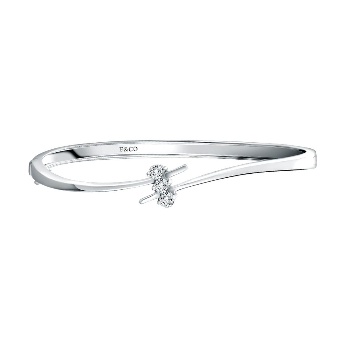 Model Gelang dengan Desain Cluster Frank & co. dari Koleksi Timeless
