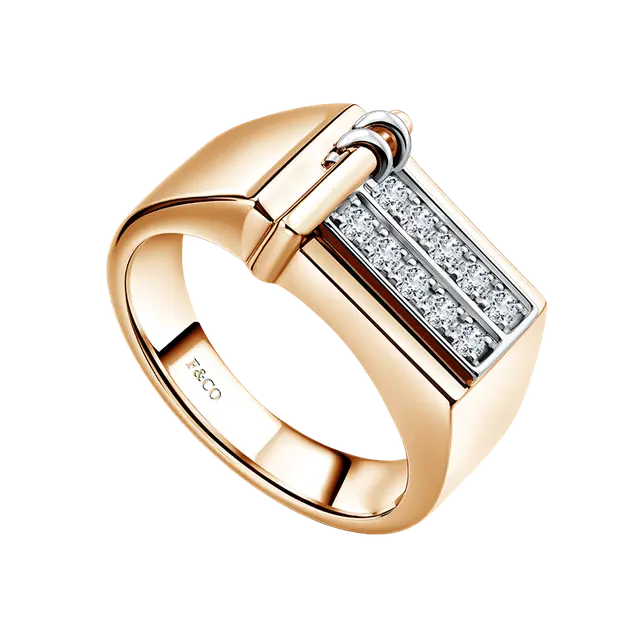 Cincin Pria Frank & co. dengan Ukuran yang Pas dan Nyaman Dikenakan