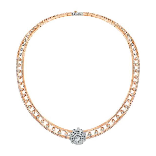 Perhiasan Frank & co. Berupa Diamond Necklace yang Melengkapi Gaya Pengantin Modern dan Elegan