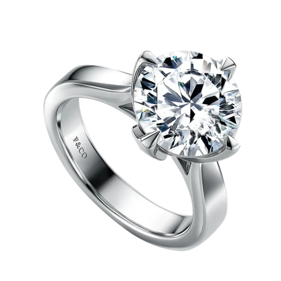 Model Cincin Nikah Mewah Solitaire dari Frank & co.