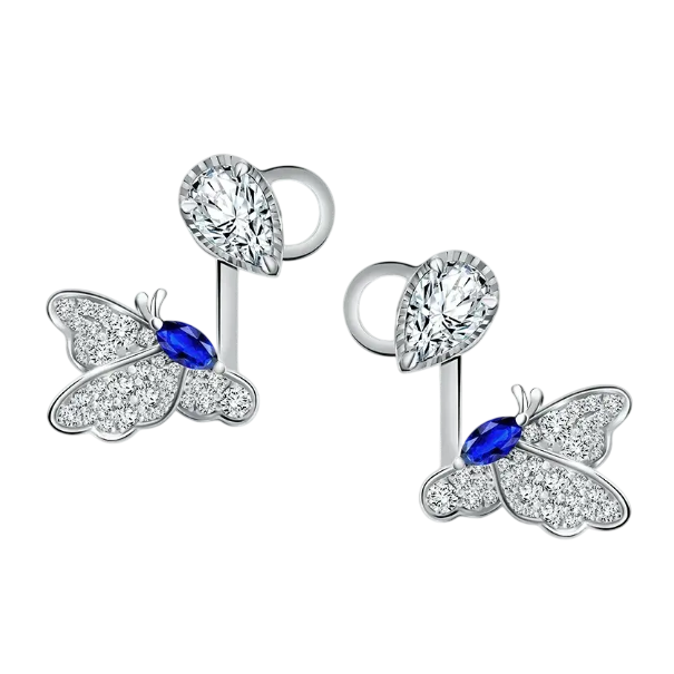 Koleksi Fleur de Frank dengan Batu Sapphire yang Menawan