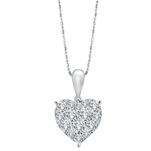 Necklace Bentuk Hati yang Manis dari Frank & co.